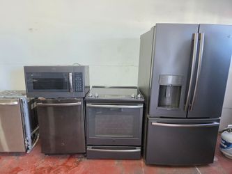 Dark colored appliances,