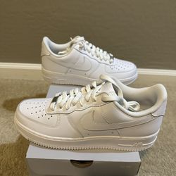 Brand New Nike Air Force 1 AF1 Low White Men’s Size 9 Women’s Size 10.5 
