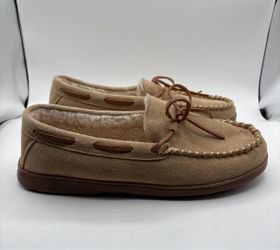 New Sperry Men's Size 11M Doyle Moc Tan Cinnamon 1-Eye Slippers