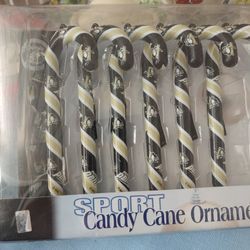 NHL Pgh. Penguin Candy Cane Ornament Set