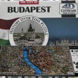 4D Cityscape 4D Budapest Time Puzzle (1200 Pieces)