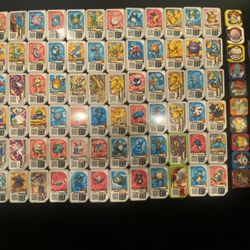 78 Pokemon GA OLE Arcade Disk + 12 Pokémon TRETTA Token Lot (POST NINTENDO ERA)