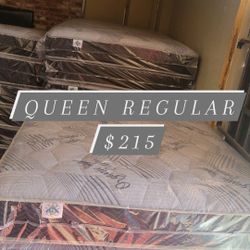 Queen Regular Mattress Set 