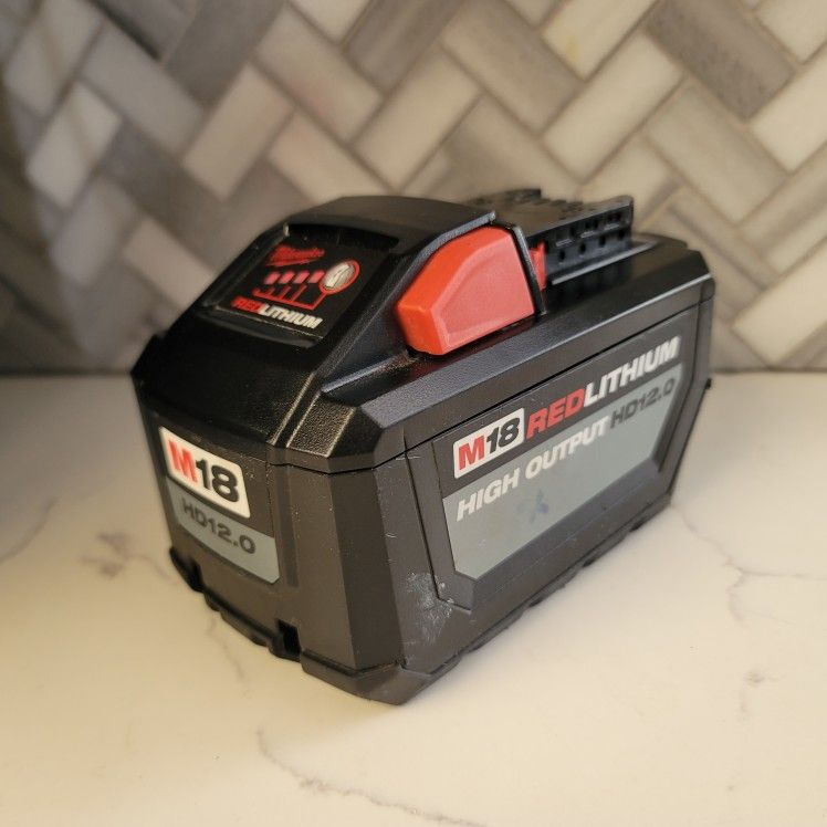 Milwaukee M18 18 Volt Lithium Ion High Output 12.0Ah...