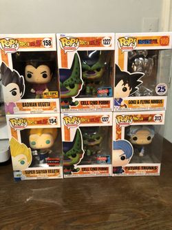 Dragon Ball Z Funko Pop Lot