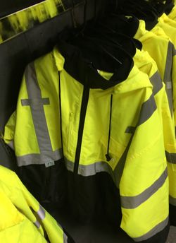 High Visibility waterproof bomber jacket