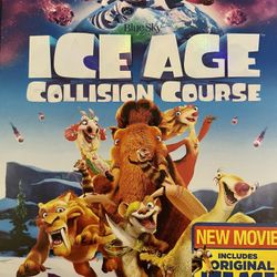 ICE AGE Collision Course (Blu-Ray + DVD-2016)