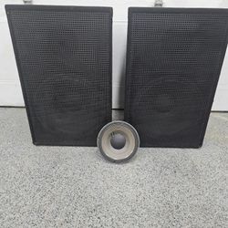 2 21" Subwoofers In Ported Box