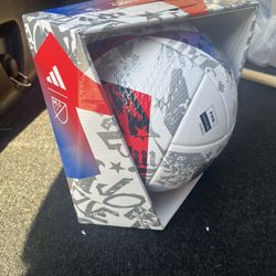 Adidas MLS OFFICIAL Match Ball 2023 Game Ball White Red Size 5 AUTHENTIC W/BOX