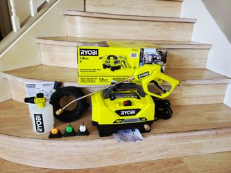 Ryobi 1200 PSI 1.8 GPM Cold Water Automotive High Flow Electric Pressure Washer Kit