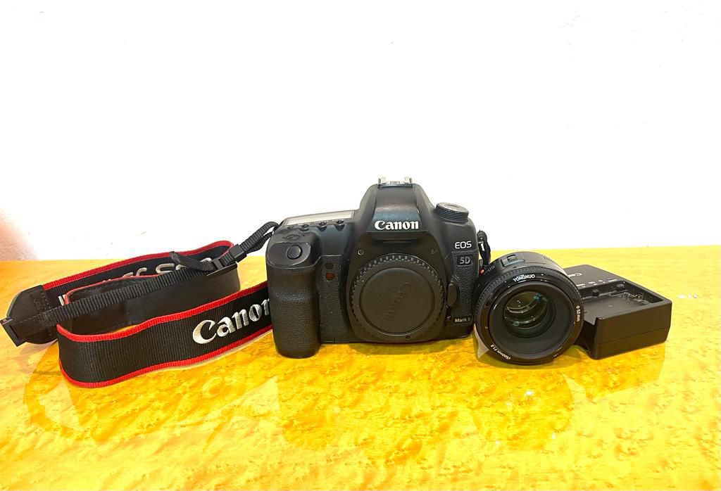 CANON 5D MK II WITH 50mm Lens 1.8