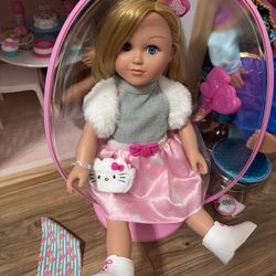 Hello Kitty Doll & Chair 