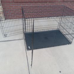 Dog Crate 48" Double Door 