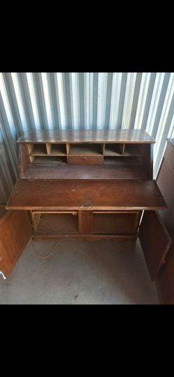 Federal Civil War Drop Desk