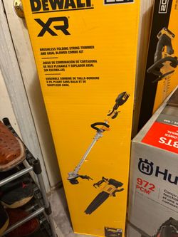 Weedeater and blower
