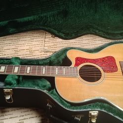 Guild F47RCE-CUT000131 Acoustic Electric Cutaway Guitar Well Kept Rarely Played 2002 Made In USA