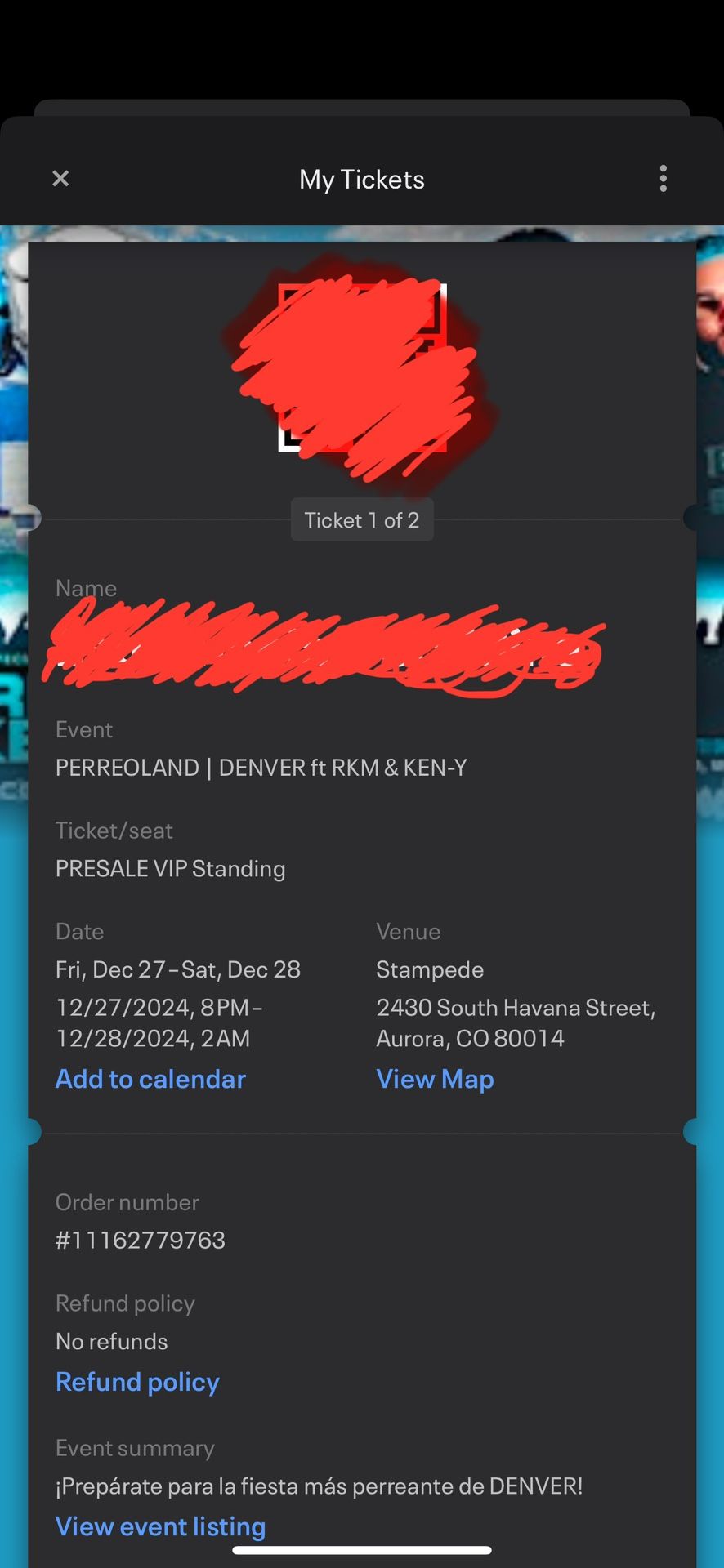 VIP Perreoland Tickets