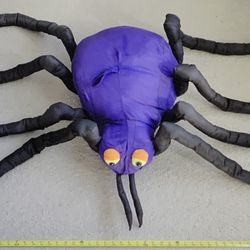 GIANT HALLOWEEN SPIDER PLUSH 60”
