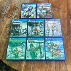 PS4 Games $15 To $20 Each 