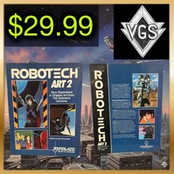 *VINTAGE* Robotech Art 2 – Art Book (Starblaze Editions, 1987)