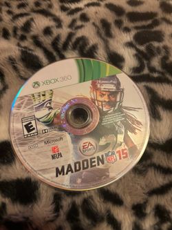 Madden NFL 15 Xbox 360 Disc