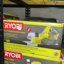 3-1/4” Ryobi Corded Portable Hand Planer $75 