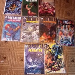Lot Of 9 Aliens 90s Dark horse Comics