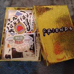 Friends Sticker lot of 100 w/Box 
