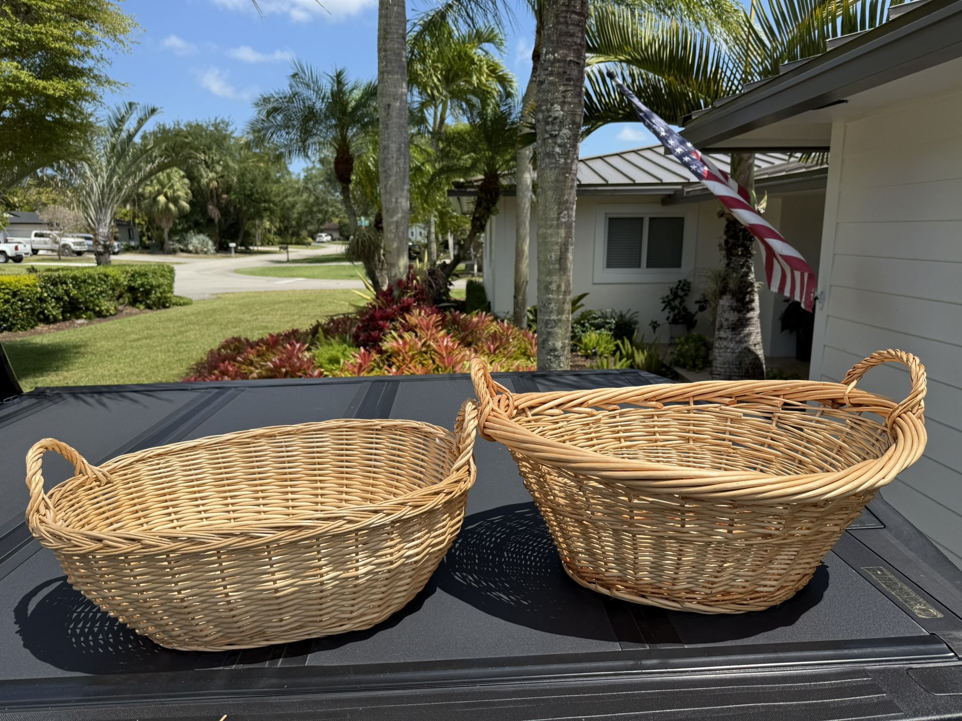 Wicker baskets