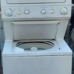 FRIGIDAIRE STUCK WASHER AND ELECTRIC DRYER WORKING GOOD 