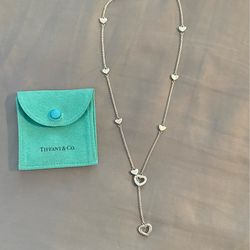 Tiffany & Co. open heart necklace