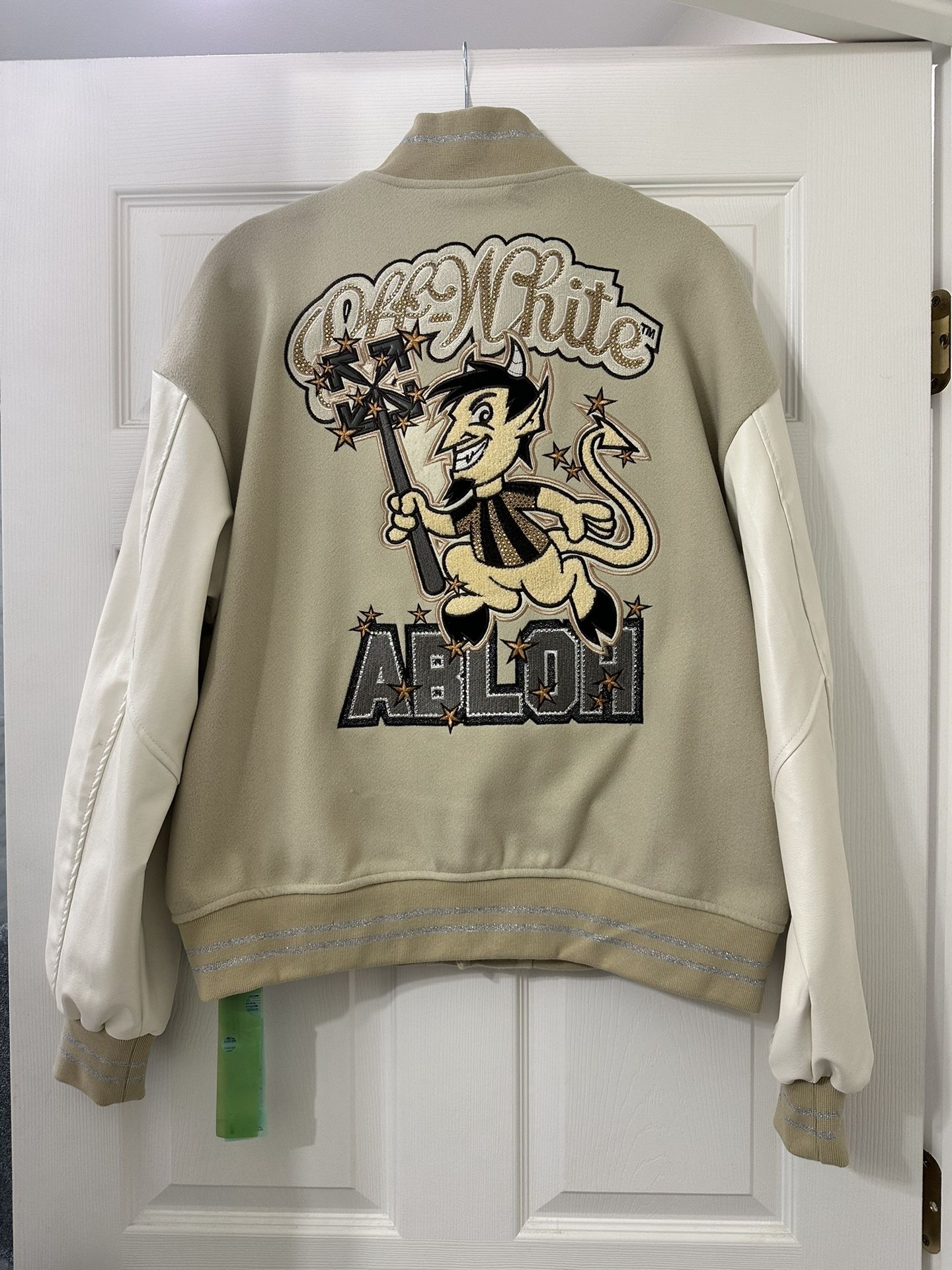 Off White Varsity Jacket