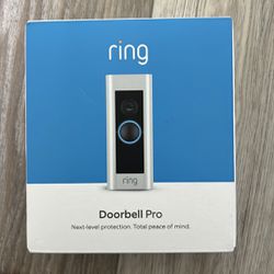 Ring pro Doorbell New 