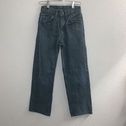 562 boys vintage Levi Made in USA Slim 10 Waist 23