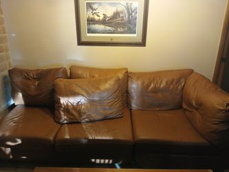 Leather Couch