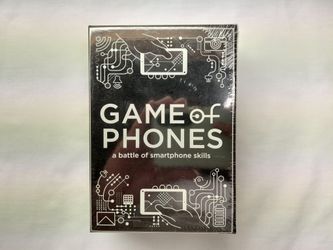 Game of Phones Party Card Game (New & Sealed)

