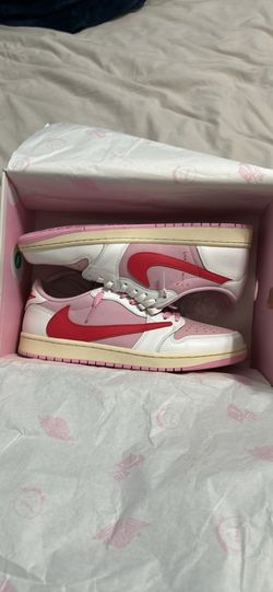 12US Nike Air jordan 1 x travis scott R£P$ ‘shy pinks’