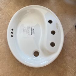 White Vanity Sink Kohler