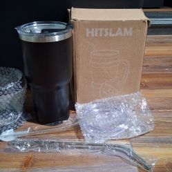 30oz vacuum insulated Tumblr (black) 
