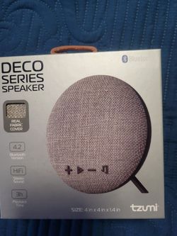New Deco Series speaker wireless Bluetooth