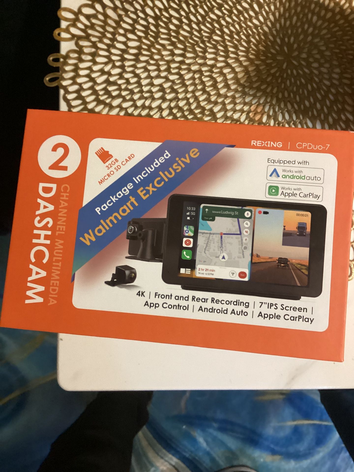 Dash Camera And Rear view Camera