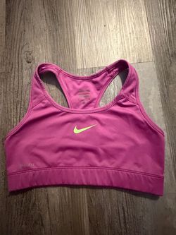 Nike Pro Dri-Fit Women’s Fuchsia Racerback Bra-Small