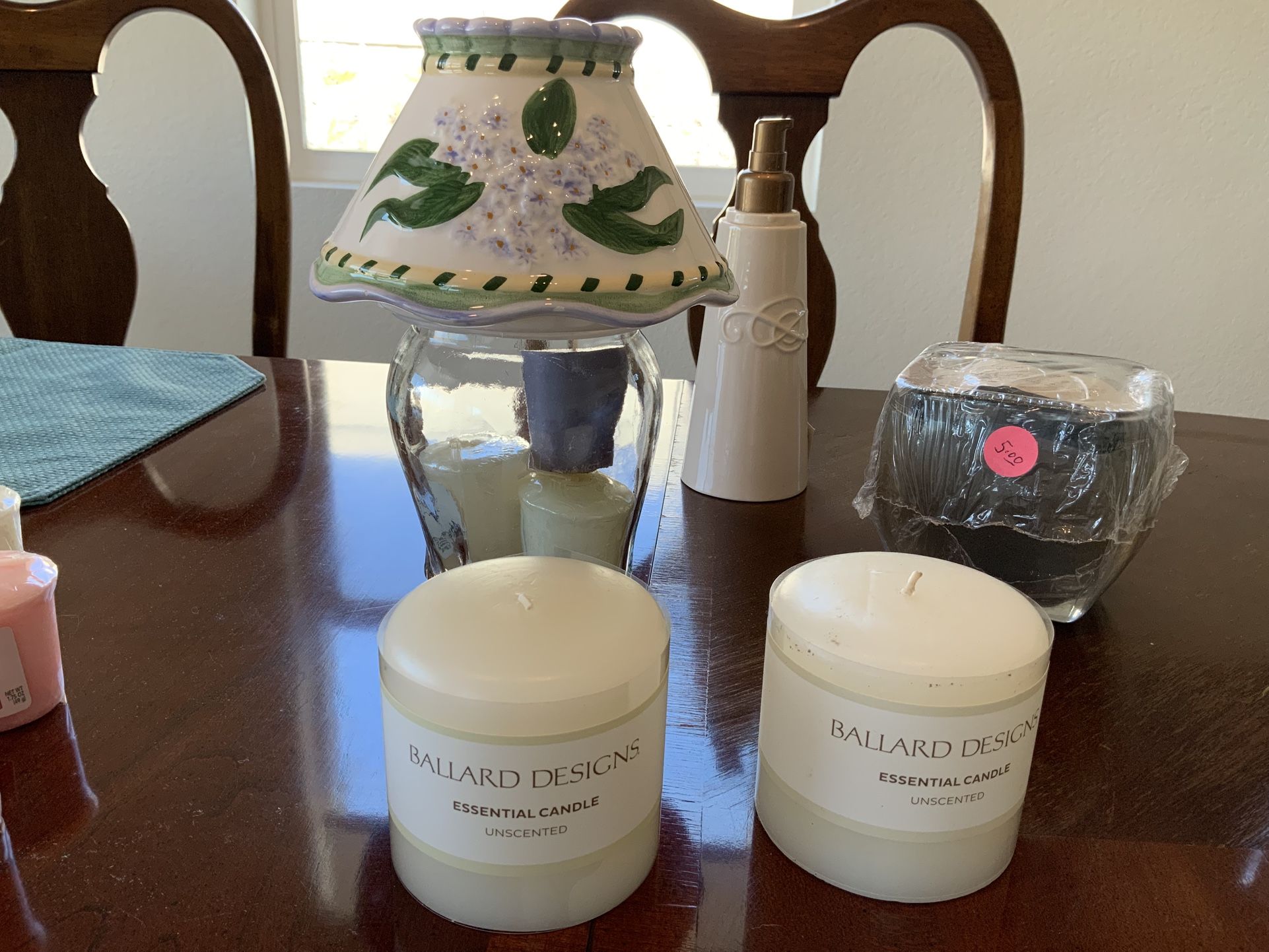 Ballard Design Pillar Candle