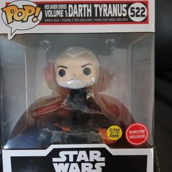 Star Wars Red Sabber Series Volume 1: Darth Tyranus Funko Pop