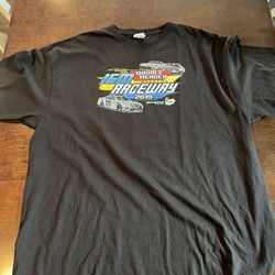 ISM raceway NASCAR weights double header car t shirt 2XL