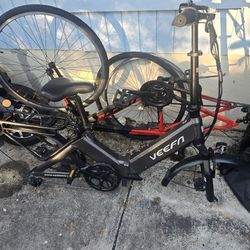 Used Ebike Frame. No Wheels. 