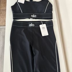 Alo Bra Top and Legging Set