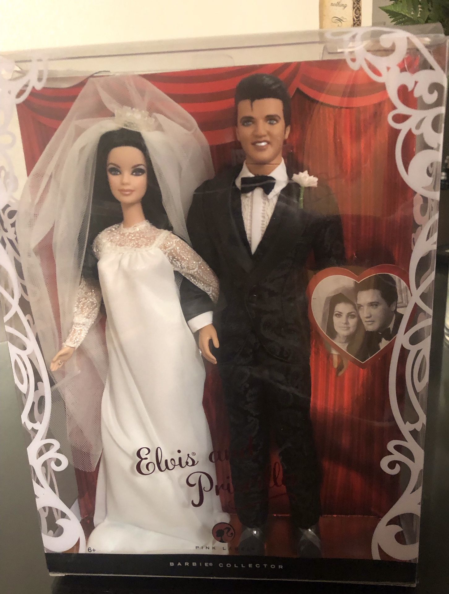 Elvis Presley & Pricilla Wedding Barbie Collection