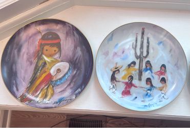DeGrazia plate collection