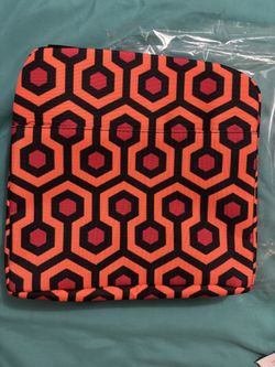 Overlook Hotel pattern lunch bag